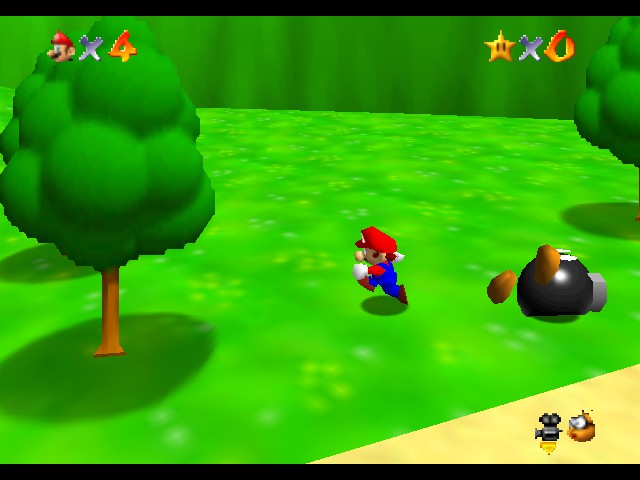 Super Mario 64 - Legend of the 70 Power Stars Screenthot 2